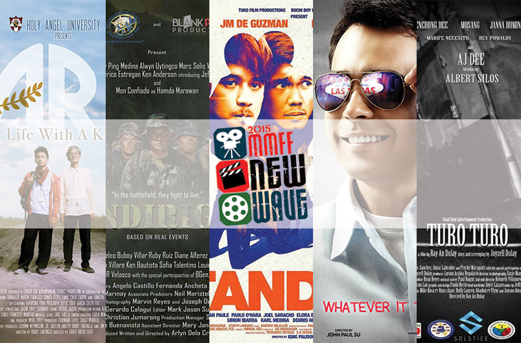 Brace yourself, Here come the 2015 MMFF New Wave finalists