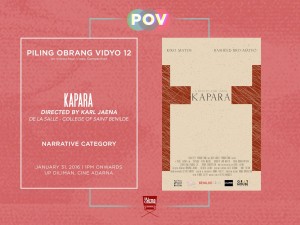 GUIDE: The 12th annual P.O.V. (Piling Obrang Vidyo)