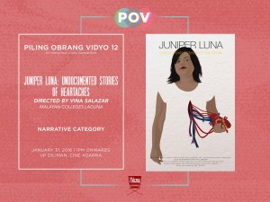 GUIDE: The 12th annual P.O.V. (Piling Obrang Vidyo)