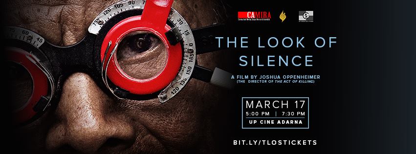 'The Look Of Silence' screens at the UP Cine Adarna