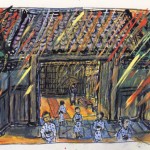 LOOK: Akira Kurosawa hand-painted storyboards for his films