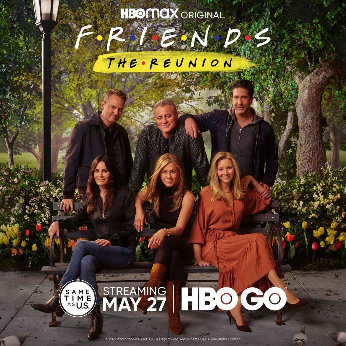 Check your calendars, FRIENDS: THE REUNION is premiering on HBO Go and HBO May 27!