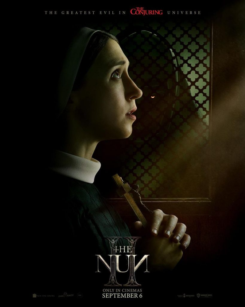 'The Nun II' official poster, image courtesy of Warner Bros.