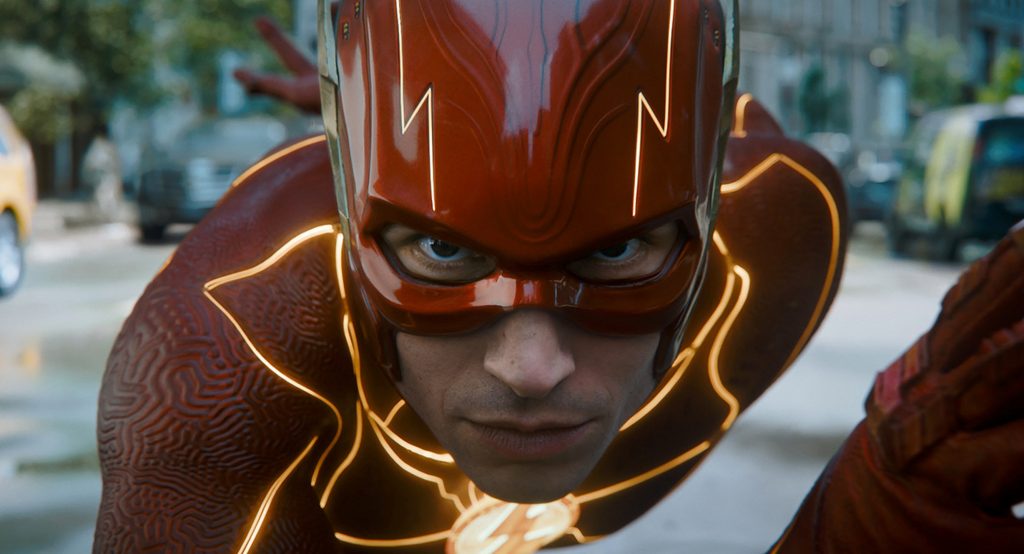 Ezra Miller in 'The Flash', photo credit: Warner Bros.