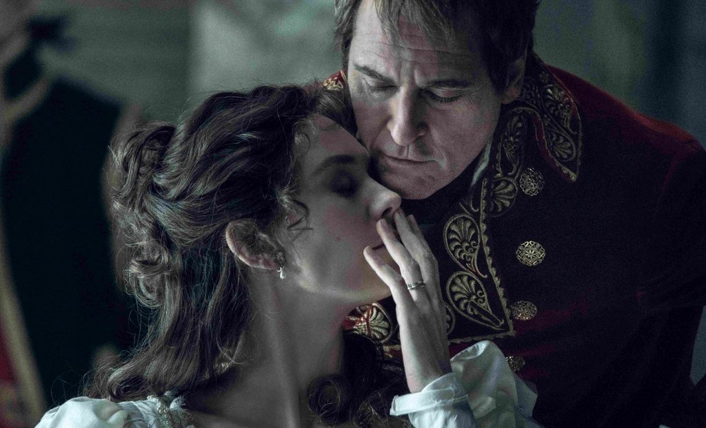 Vanessa Kirby and Joaquin Phoenix in Ridley Scott's NAPOLEON